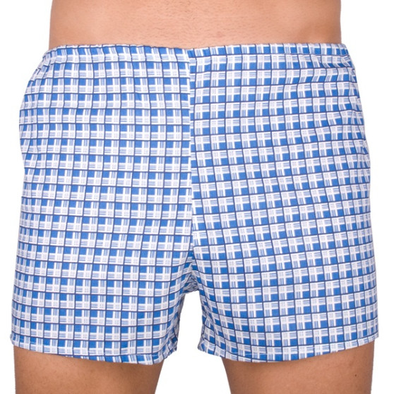 Boxershorts för herrar Foltýn blårutig oversized