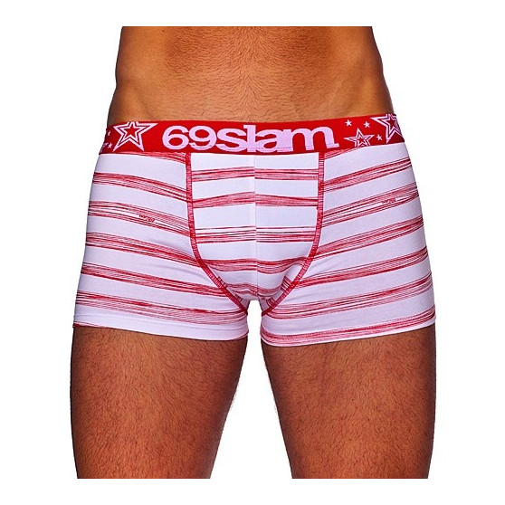 Boxershorts för herrar 69SLAM hip stripes red