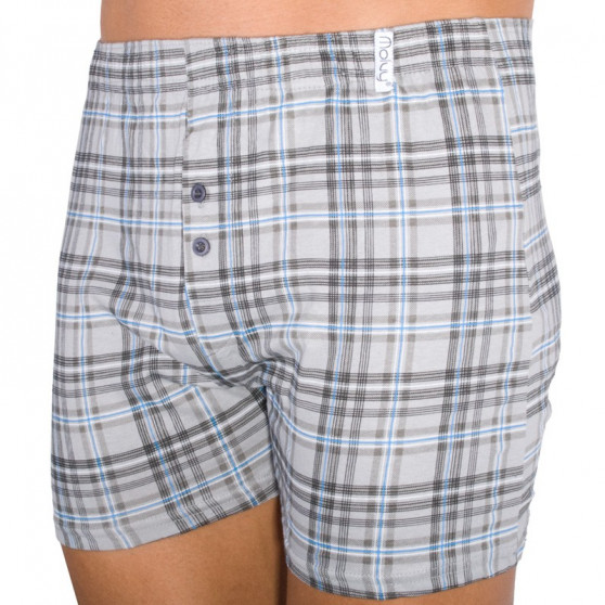 2PACKBoxershorts för herrar Molvy flerfärgad (KP-034-BBU)