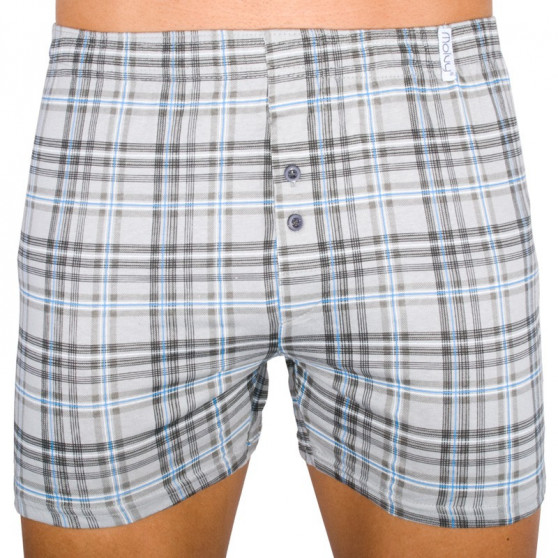 2PACKBoxershorts för herrar Molvy flerfärgad (KP-034-BBU)