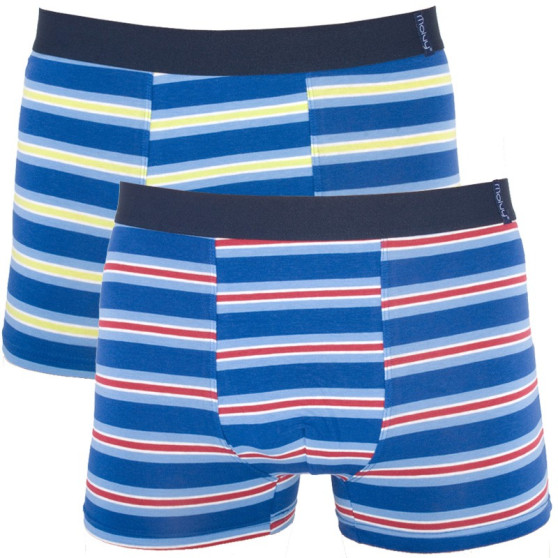 2PACK Boxershorts för herrar Molvy multicolour (KP-043-BEU)