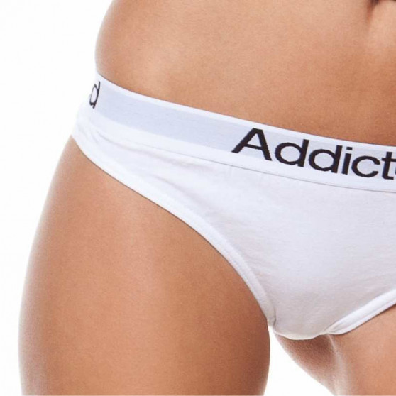 2PACK Stringtrosor för damer  vit lila Addicted