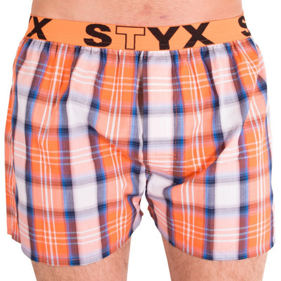 Boxershorts för herrar Styx sport elastisk flerfärgad (B601)