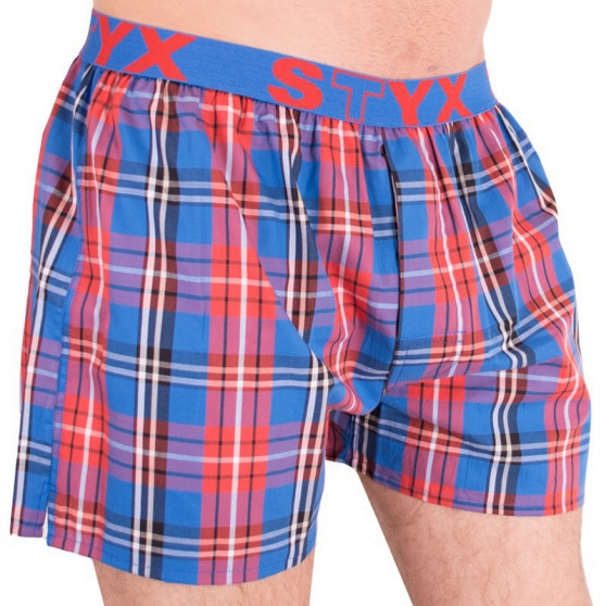 Boxershorts för herrar Styx sport elastisk flerfärgad (B604)