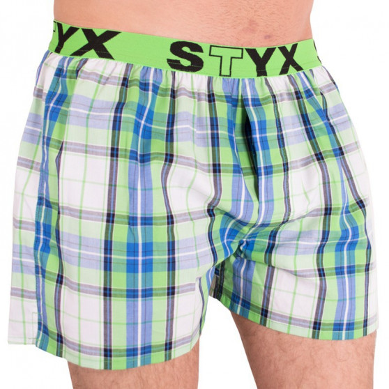 Boxershorts för herrar Styx sport elastisk flerfärgad (B610)