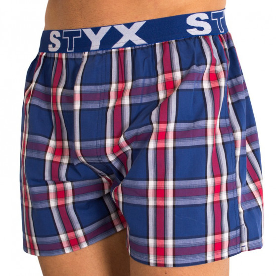 Boxershorts för herrar Styx sport elastisk flerfärgad (B620)