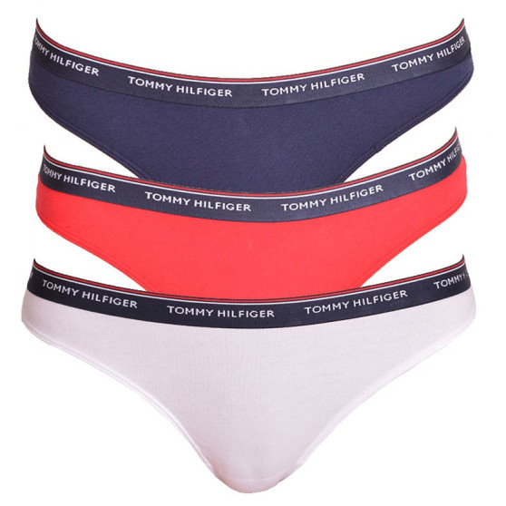 3PACK Stringtrosor för kvinnor Tommy Hilfiger multicolour (UW0UW00048 012)