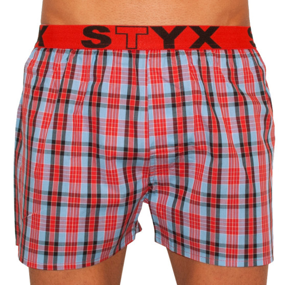 Boxershorts för herrar Styx sport elastisk flerfärgad (B510)