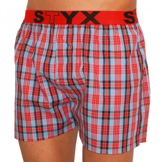 Boxershorts för herrar Styx sport elastisk flerfärgad (B510)