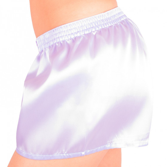 Damshorts Styx klassisk gummi satin lila (L587)