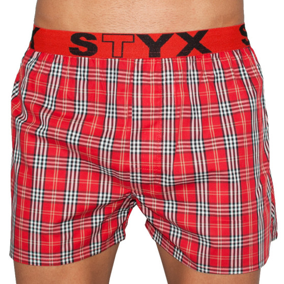 Boxershorts för herrar Styx sport elastisk flerfärgad (B524)