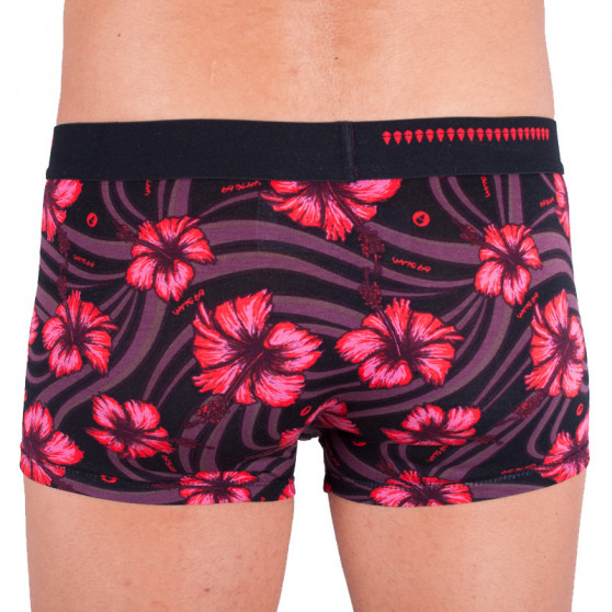 Boxershorts för män 69SLAM hip bamboo hibiscus red