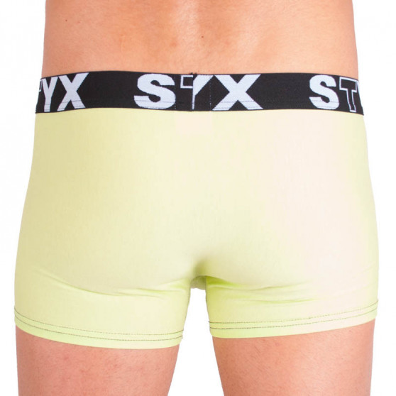 Boxershorts för män Styx sport gummi grönaktig (G4)