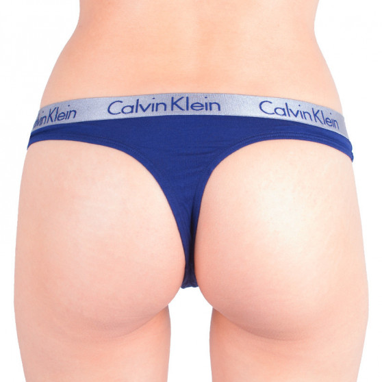 Stringtrosor för dam Calvin Klein blå (QD3539E-SX1)