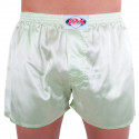 Boxershorts för herrar Styx classic rubber satin green (C382)