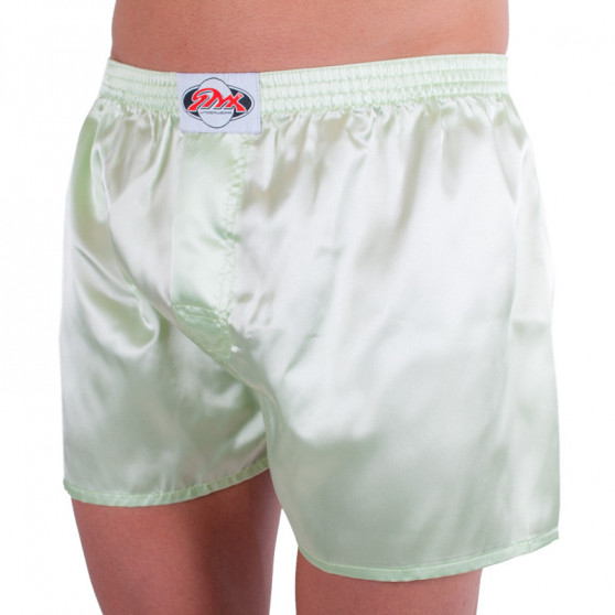 Boxershorts för herrar Styx classic rubber satin green (C382)