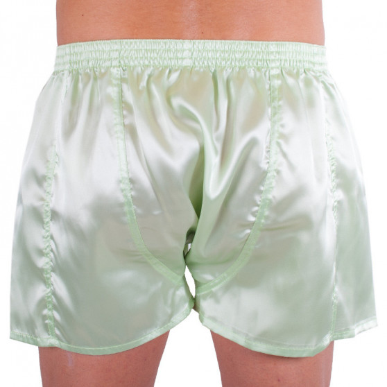 Boxershorts för herrar Styx classic rubber satin green (C382)