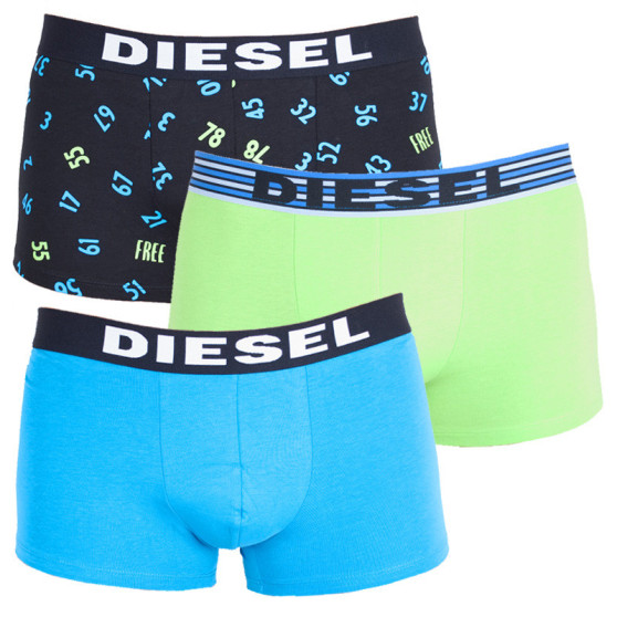 3PACK Boxershorts för herrar Diesel multicolour (00SAB2-0JARC-01)