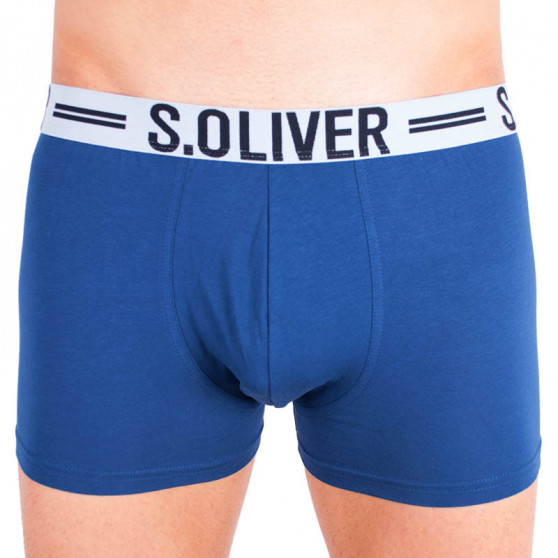 3PACK Boxershorts S.Oliver blå för herrar (26.899.97.4229.12C1)