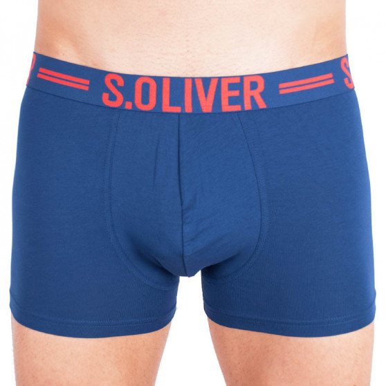 3PACK Boxershorts S.Oliver blå för herrar (26.899.97.4229.12C1)