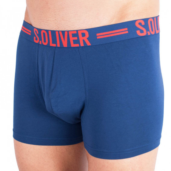 3PACK Boxershorts S.Oliver blå för herrar (26.899.97.4229.12C1)