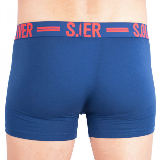 3PACK Boxershorts S.Oliver blå för herrar (26.899.97.4229.12C1)