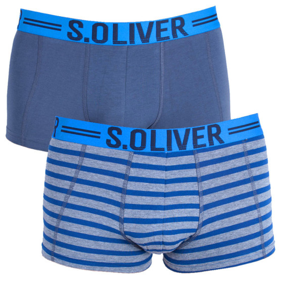 2PACK Boxershorts S.Oliver för herrar flerfärgad (26.899.97.4228.14B2)