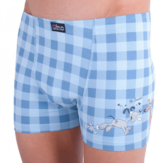 Boxershorts för herrar Gino blå (73070)