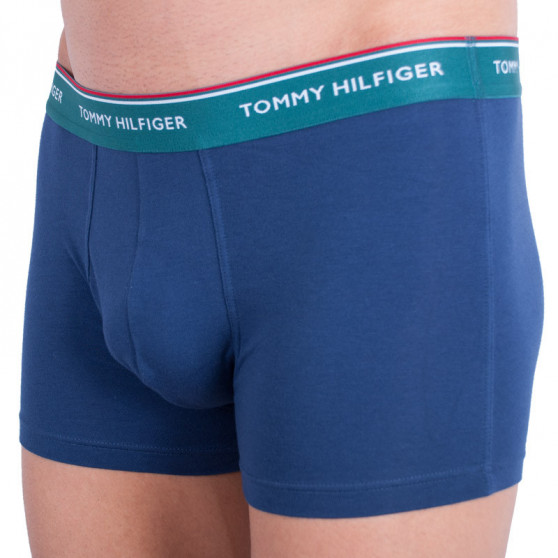 3PACK Boxershorts för herrar Tommy Hilfiger mörkblå (1U87903842 358)