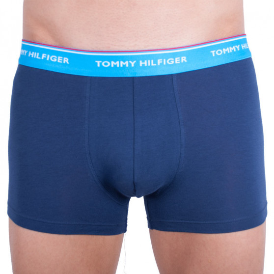 3PACK Boxershorts för herrar Tommy Hilfiger mörkblå (1U87903842 358)