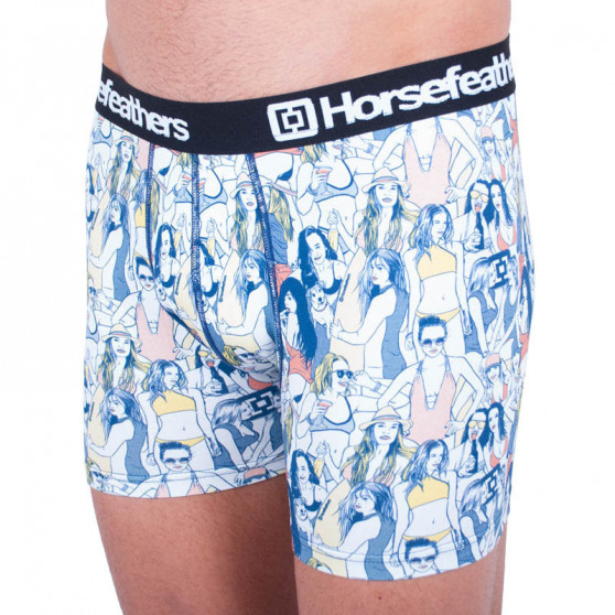 Boxershorts för män Horsefeathers Sidney horis (AA1071D)