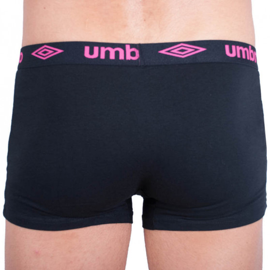 Boxershorts för herrar Umbro kort svart och rosa