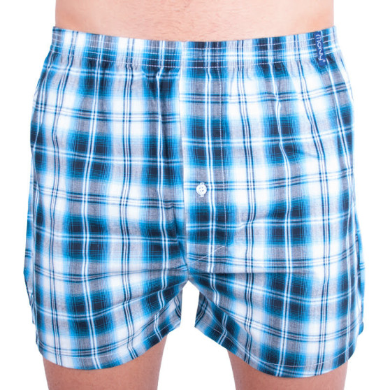 boxershorts för herrar Molvy blå (KP-019)