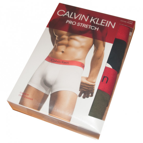 2PACK Boxershorts för herrar Calvin Klein multicolour (NB1463A-JKB)