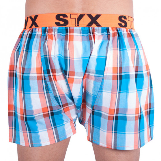 Boxershorts för herrar Styx sport elastisk flerfärgad (B631)