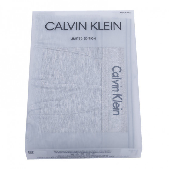 Boxershorts för herrar Calvin Klein grå (NB1515A-080)