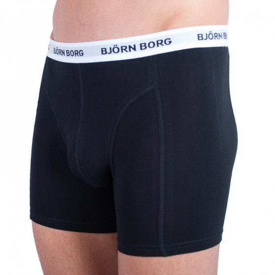 3PACK Boxershorts för herrar Bjorn Borg svart (9999-1028-90011)