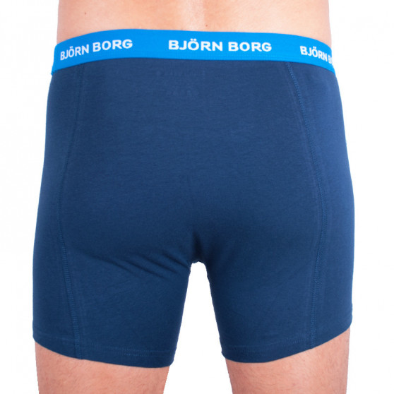 3PACK Boxershorts för herrar Bjorn Borg multicolour (9999-1028-71191)