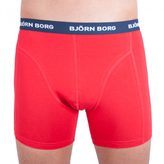 3PACK Boxershorts för herrar Bjorn Borg multicolour (9999-1028-71191)