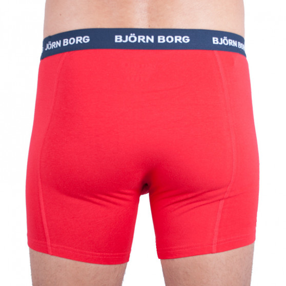 3PACK Boxershorts för herrar Bjorn Borg multicolour (9999-1028-71191)