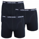 3PACK Boxershorts för herrar Bjorn Borg svart (9999-1024-90011)