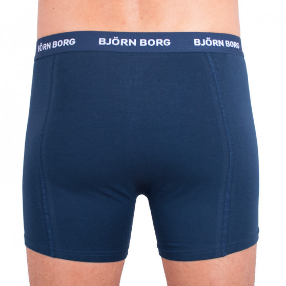 3PACK Boxershorts för herrar Bjorn Borg multicolour (9999-1024-70101)