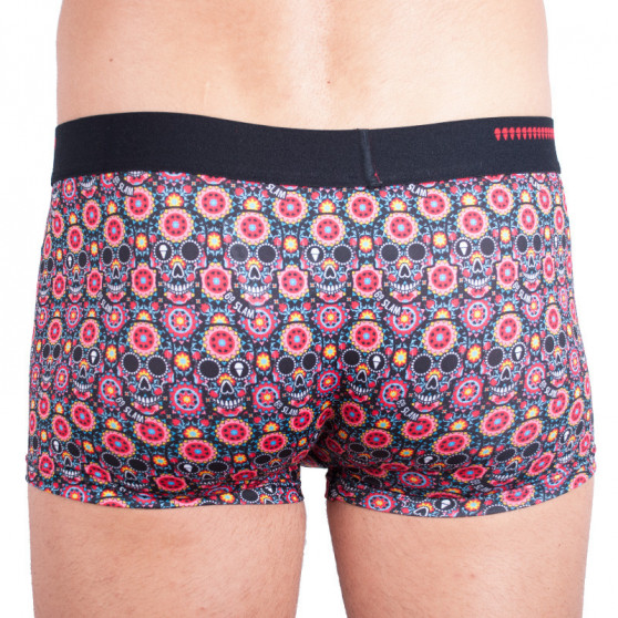 Boxershorts för män 69SLAM höftblomma dödskalle