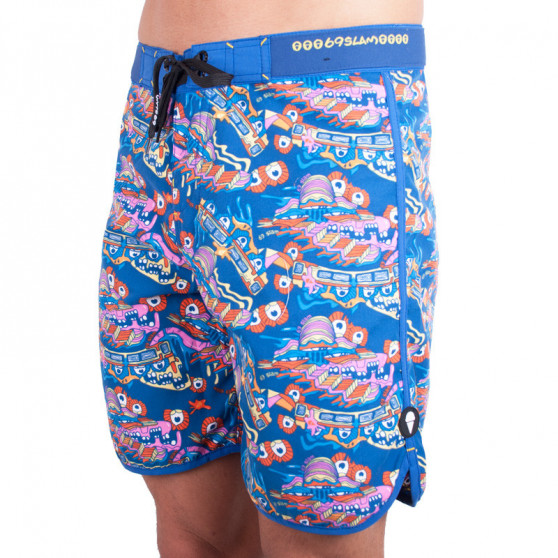 Badkläder för män 69SLAM kort boardshort medium acid