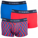 3PACK Boxershorts för herrar Diesel multicolour (00SAB2-0BATD-E3959)