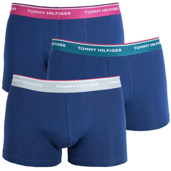 3PACK Boxershorts för herrar Tommy Hilfiger mörkblå (1U87903842 638)