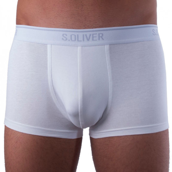 3PACK Boxershorts S.Oliver vit för herrar (26.899.97.4243.12B7)