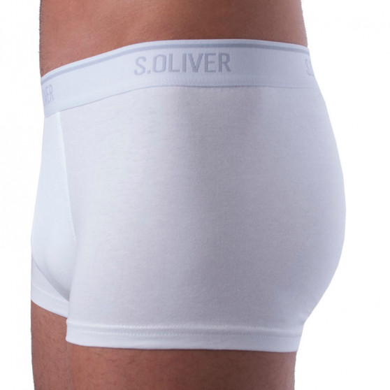 3PACK Boxershorts S.Oliver vit för herrar (26.899.97.4243.12B7)