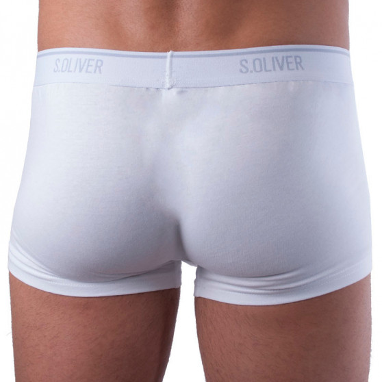 3PACK Boxershorts S.Oliver vit för herrar (26.899.97.4243.12B7)