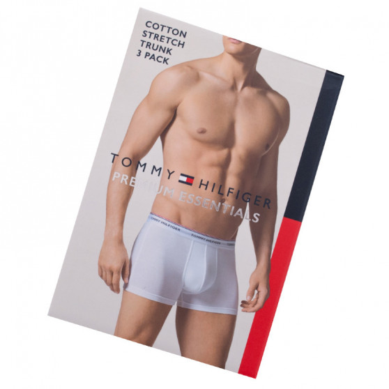 3PACK Boxershorts för herrar Tommy Hilfiger vit (1U87903842 100)